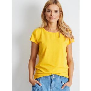Dámské tričko CIRCLE tmavě žluté obraz