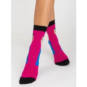Dámské ponožky AMMAR tmavě růžové obraz