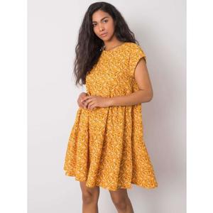 Dámské šaty oversize Eve STITCH & SOUL žluté obraz