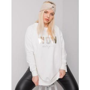 Dámská halenka plus size s dlouhým rukávem HOLDENVILLE ecru obraz