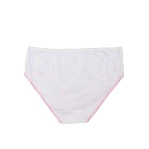Dámské kalhotky s potiskem BETHAN bílé a růžové obraz