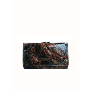 Dámská peněženka kožená FIRTH černočervená obraz