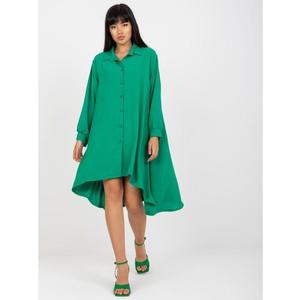 Dámské šaty EMYSER s dlouhými rukávy zelené obraz