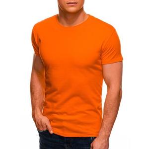 Pánské jednobarevné tričko DEVEN oranžové obraz