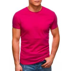 Pánské hladké tričko DOUG tmavě růžové obraz