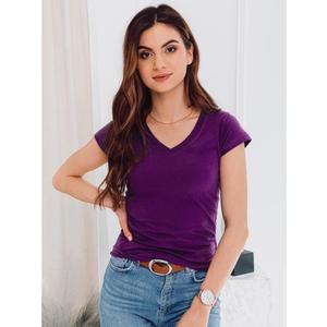 Dámské tričko jednobarevné KATY fialové obraz
