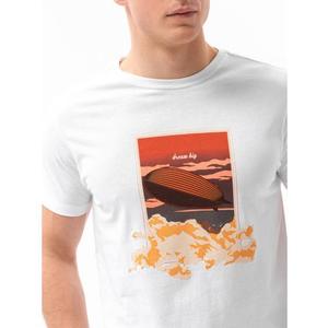 Pánské tričko s potiskem NEVADA bílé obraz