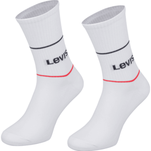 Levi's® SHORT CUT LOGO SPORT 2P MIX Ponožky, bílá, velikost obraz