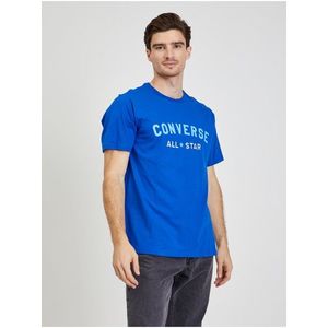 Modré pánské tričko Converse obraz