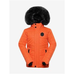 Oranžová holčičí bunda s membránou PTX ALPINE PRO Molido obraz