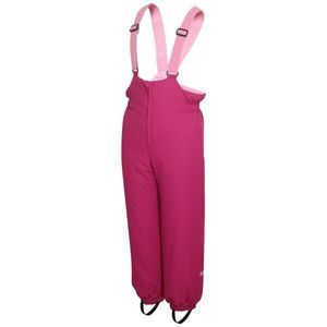 Lewro ARIEL Dětské zateplené kalhoty, růžová, velikost 116/122 obraz