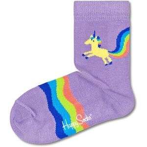 HAPPY SOCKS RAINBOW TAIL Dětské ponožky, fialová, velikost obraz