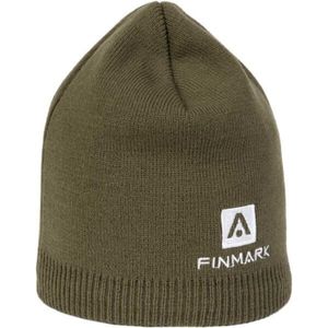 Finmark WINTER HAT Zimní pletená čepice, khaki, velikost obraz