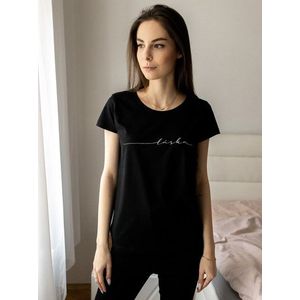 Černé dámské tričko ZOOT Original Láska obraz