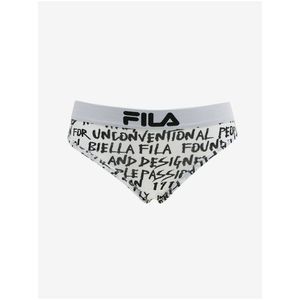 Bílé dámské vzorované kalhotky FILA obraz