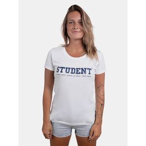 Bílé dámské tričko ZOOT Original Student obraz