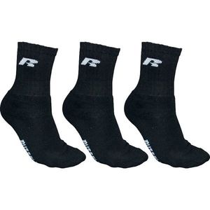 Russell Athletic SOCKS 3PPK Sportovní ponožky, černá, velikost 43/46 obraz