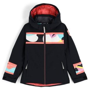 Spyder MILA-JACKET Dívčí lyžařská bunda, černá, velikost obraz