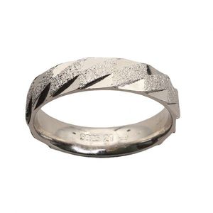 Stříbrný prsten 90099 obraz