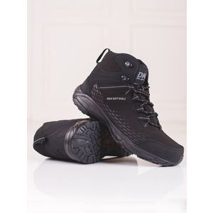 Originální dámské trekingové boty černé bez podpatku obraz