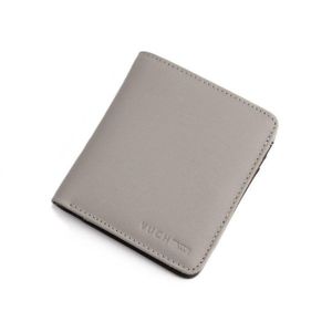 Kožená peněženka v šedé barvě Halter obraz