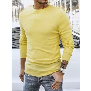 Elegantní svetr ve žluté barvě obraz