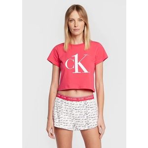 Dámské pyžamo Calvin Klein CK ONE QS6443 L Růžová obraz