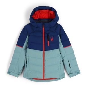 Spyder IMPULSE Dětská lyžařská bunda, modrá, velikost obraz
