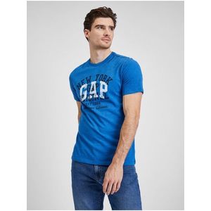 Modré pánské tričko s logem GAP obraz