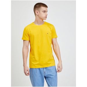 Žluté pánské tričko Tommy Hilfiger obraz