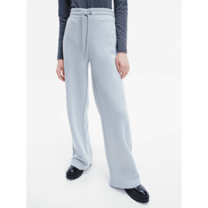 Světle modré dámské volné tepláky Micro Flock Jog Pants Calvin Klein Jeans obraz