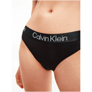 Černé dámské kalhotky Structure Calvin Klein Underwear obraz