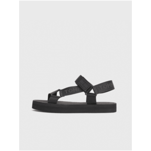 Černé pánské sandály Tommy Hilfiger obraz