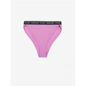 Světle fialový dámský spodní díl plavek Calvin Klein Underwear obraz