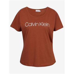 Tričko Core Logo Open Neck Calvin Klein Jeans obraz