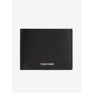 Černá pánská kožená peněženka Calvin Klein obraz