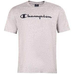Champion CREWNECK LOGO T-SHIRT Pánské tričko, šedá, velikost XXL obraz