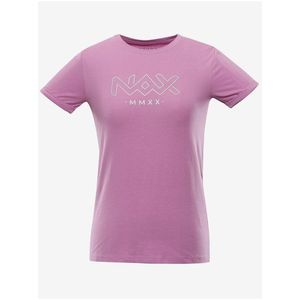 Růžové dámské tričko NAX EMIRA obraz