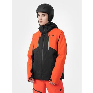 Pánská lyžařská bunda 4FPRO s recyklovanou výplní PrimaLoft® Black obraz