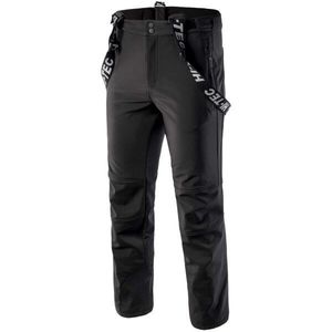 Hi-Tec LERMO Pánské lyžařské softshellové kalhoty, černá, velikost obraz