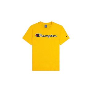 Champion Script Logo T-Shirt-L žluté 214194_S20_YS022-L obraz