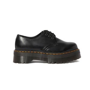 Dr. Martens 1461 Quad Platform Leather Shoes 12 černé DM25567001-12 obraz