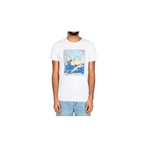 IrieDaily Trash Wave Tee-XL bílé 110D393-710-XL obraz