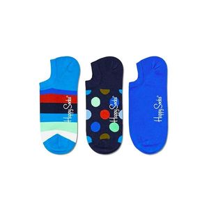 Happy Socks 3-Pack Stripe No Show Sock-M-L (41-46) modré STR39-6300-M-L-(41-46) obraz