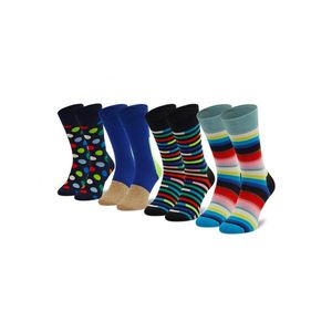 Happy Socks 4-Pack New Classic Socks Gift Set-M-L (41-46) Multicolor XNCG09-9300-M-L-(41-46) obraz