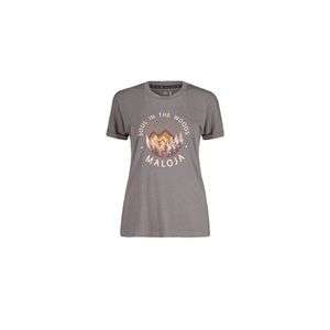 Maloja Birnmoos Stone T-shirt W M šedé 32150-1-0119-M obraz