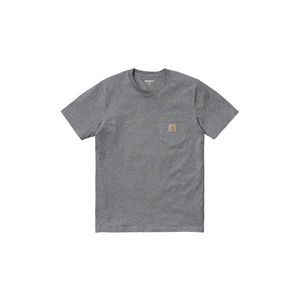 Carhartt WIP S/S Pocket T-Shirt Dark Grey Heather-L šedé I022091_ZM_XX-L obraz
