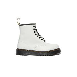 Dr. Martens 1460 Bex Smooth Leather Platform Boots 8 bílé DM26499100-8 obraz