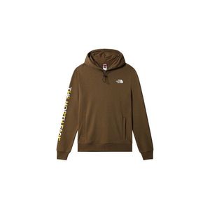The North Face M Hoodie Graphic Military olive XL hnědé NF0A5IG637U1-XL obraz