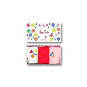 Happy Socks Flower Socks Gift Set 3-Pack S-M-(36-40) Multicolor XFLO08-3300-S-M-(36-40) obraz